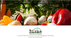 Desktop Screenshot of birke-naturkost.de
